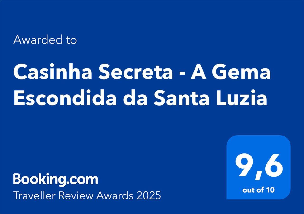 Casinha Secreta - A Gema Escondida Da Santa Luzia Apartment Santa Luzia  Ngoại thất bức ảnh